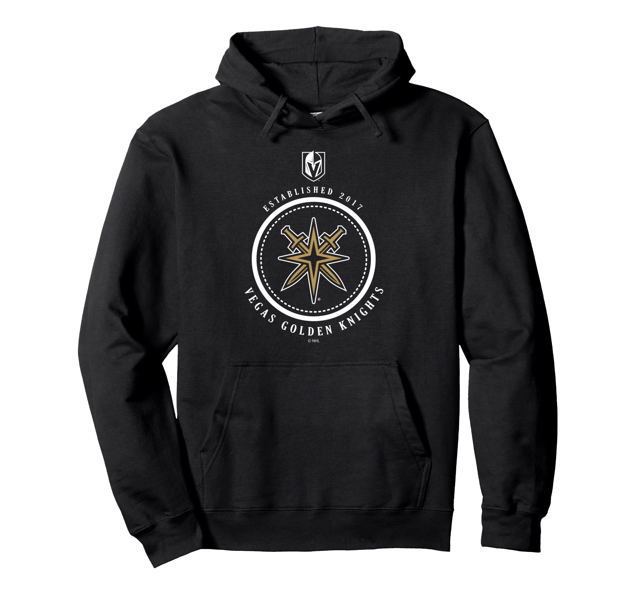 Vegas Golden Knights Est 2017 Black Officially Licensed Pullover Hoodie vegas-golden-knights-est-2017-black-officially-licensed-pullover-hoodie