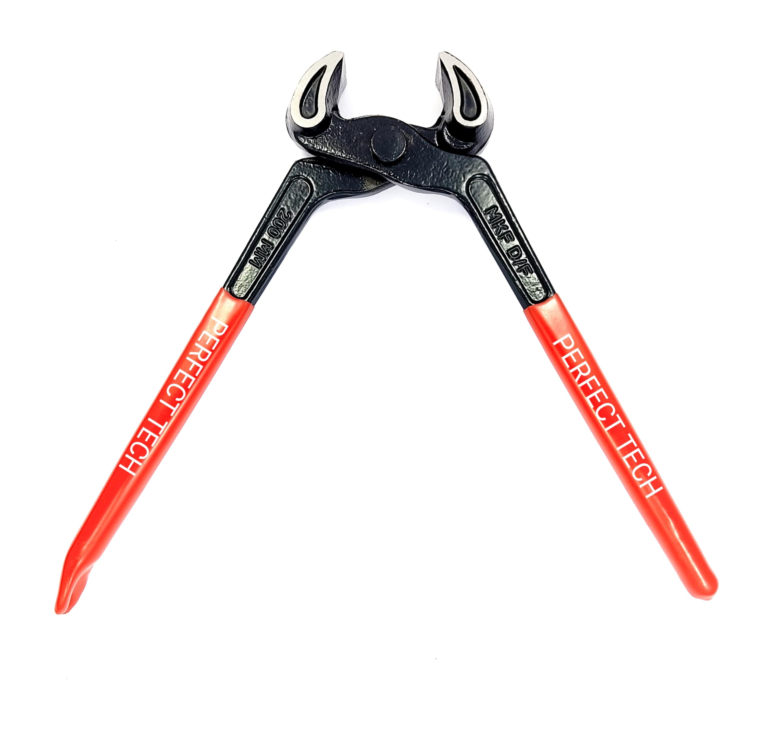 PERFECT TECH 8 Inch Drop Forged Cobler Pincer | Steel Pincer/Nail Puller/Nail Cutter | Pincers Tools Pliers | Pincer For Woodworking And General Works | Tools Kit | 2 in-1 Multi Purpose | Heavy Duty 1