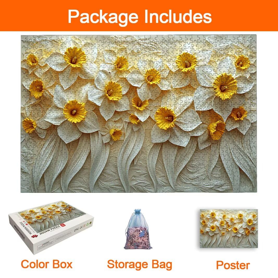 Puzzle Orquídea, Puzzle 2000 Piezas, Rompecabezas para Regalo Mujer -8226