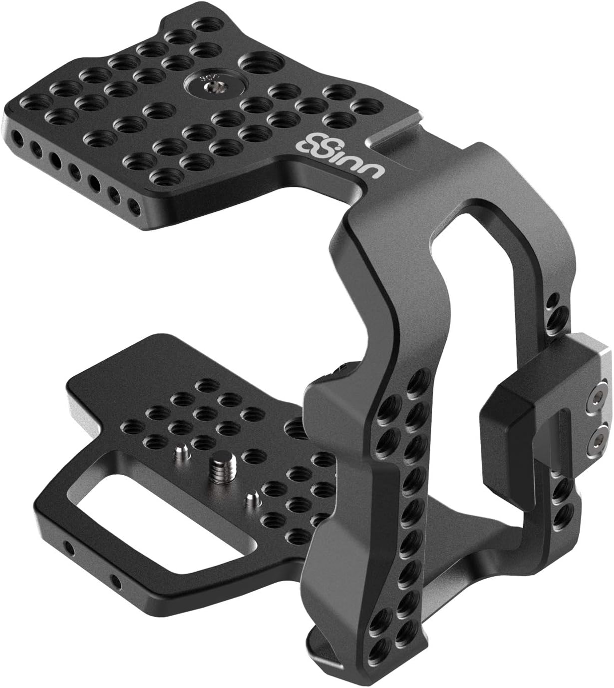8Sinn Half Cage for Blackmagic Design Pocket Cinema Camera 4K & 6K with HDMI & USB-C Cable Clamp