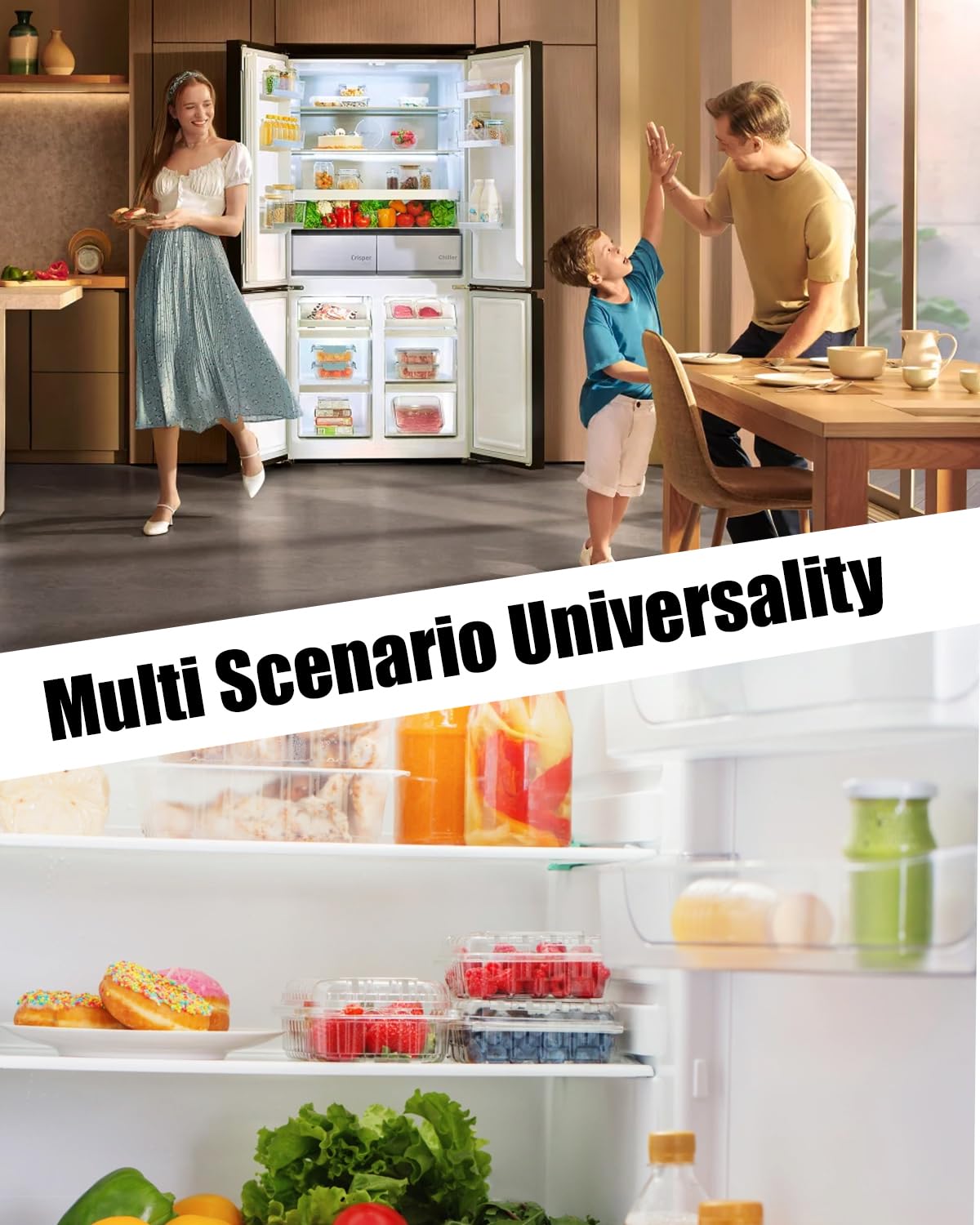 ZYD-2J-22 Refrigerator Refrigeration Fan Motor, Replace GMFM-115V-2J, Freezer Cooling Shaded-Pole Induction Motor, 115V 60Hz Input 22W Output 4W 1550RPM