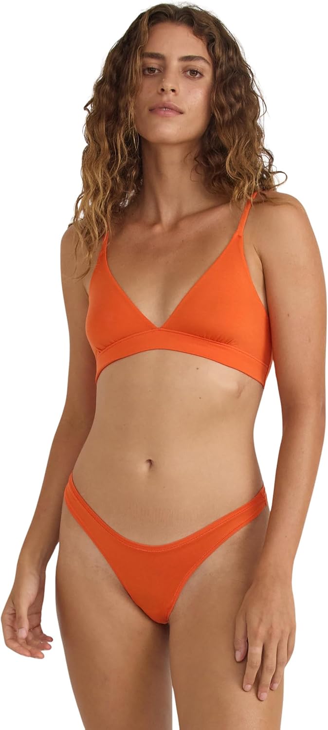 Organic Basics Women's Soft Touch Veil Lyocell Triangle Bralette