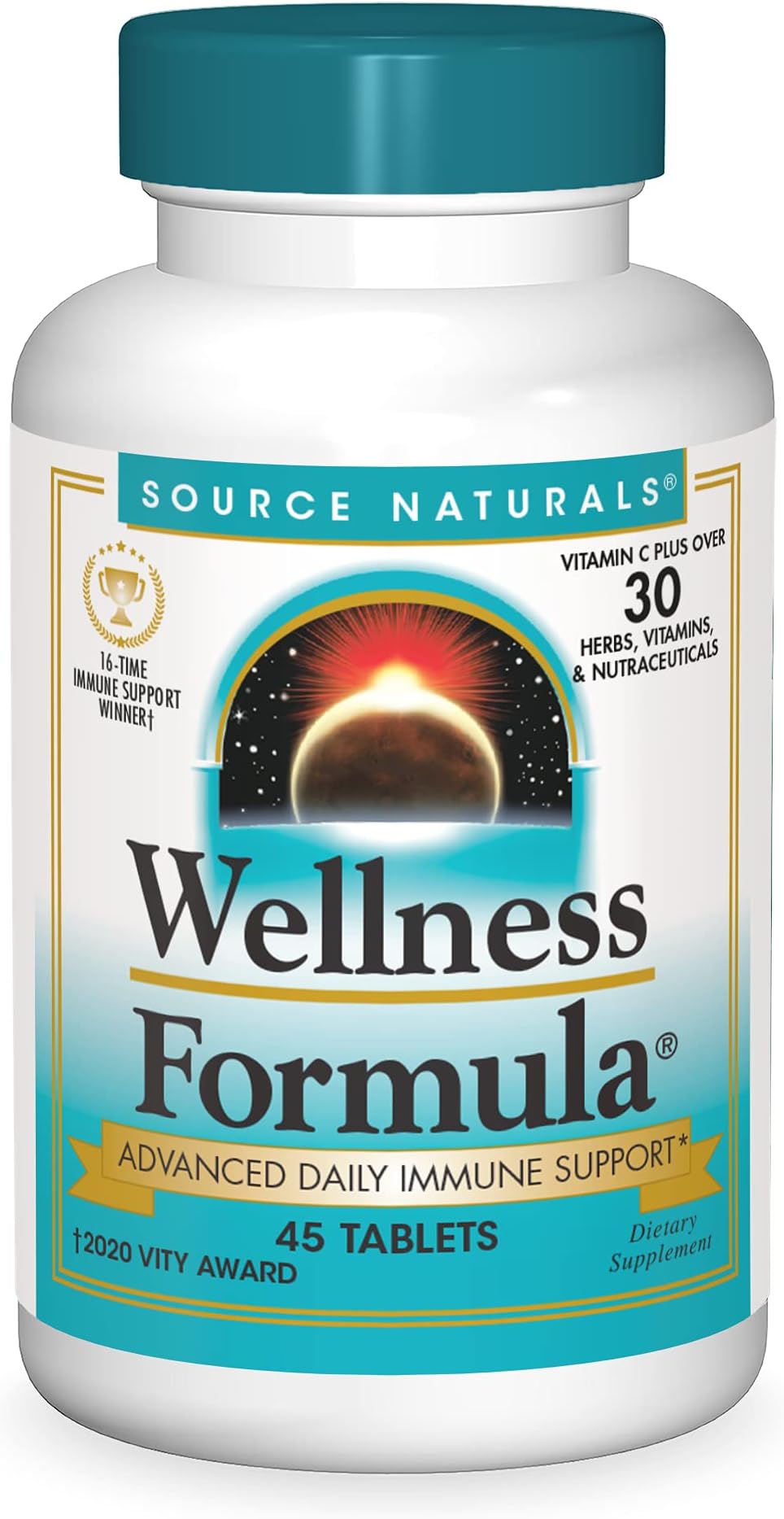 Source NaturalsWellness Formula, 45 Tablets