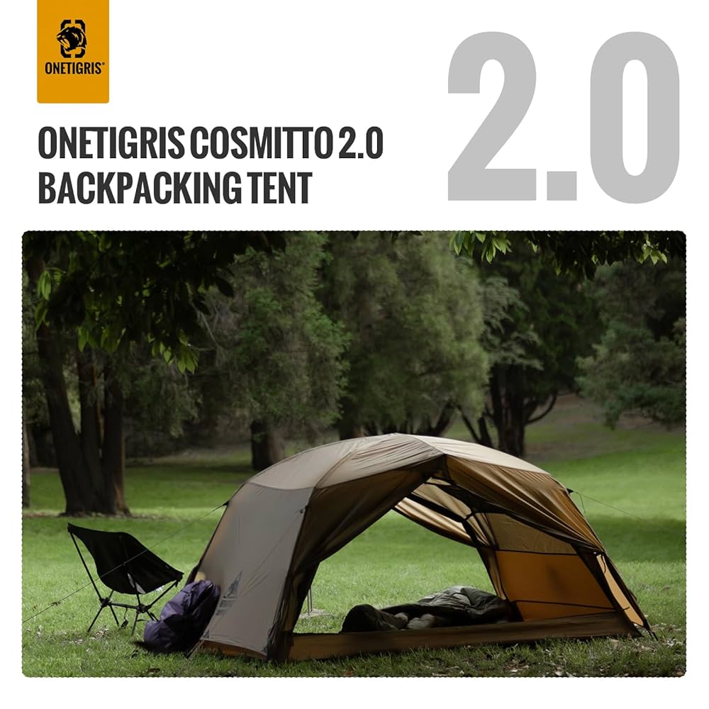 OneTigris コスミット　テント OneTigris COSMITTO Backpacking Tent | 3-Season double tent