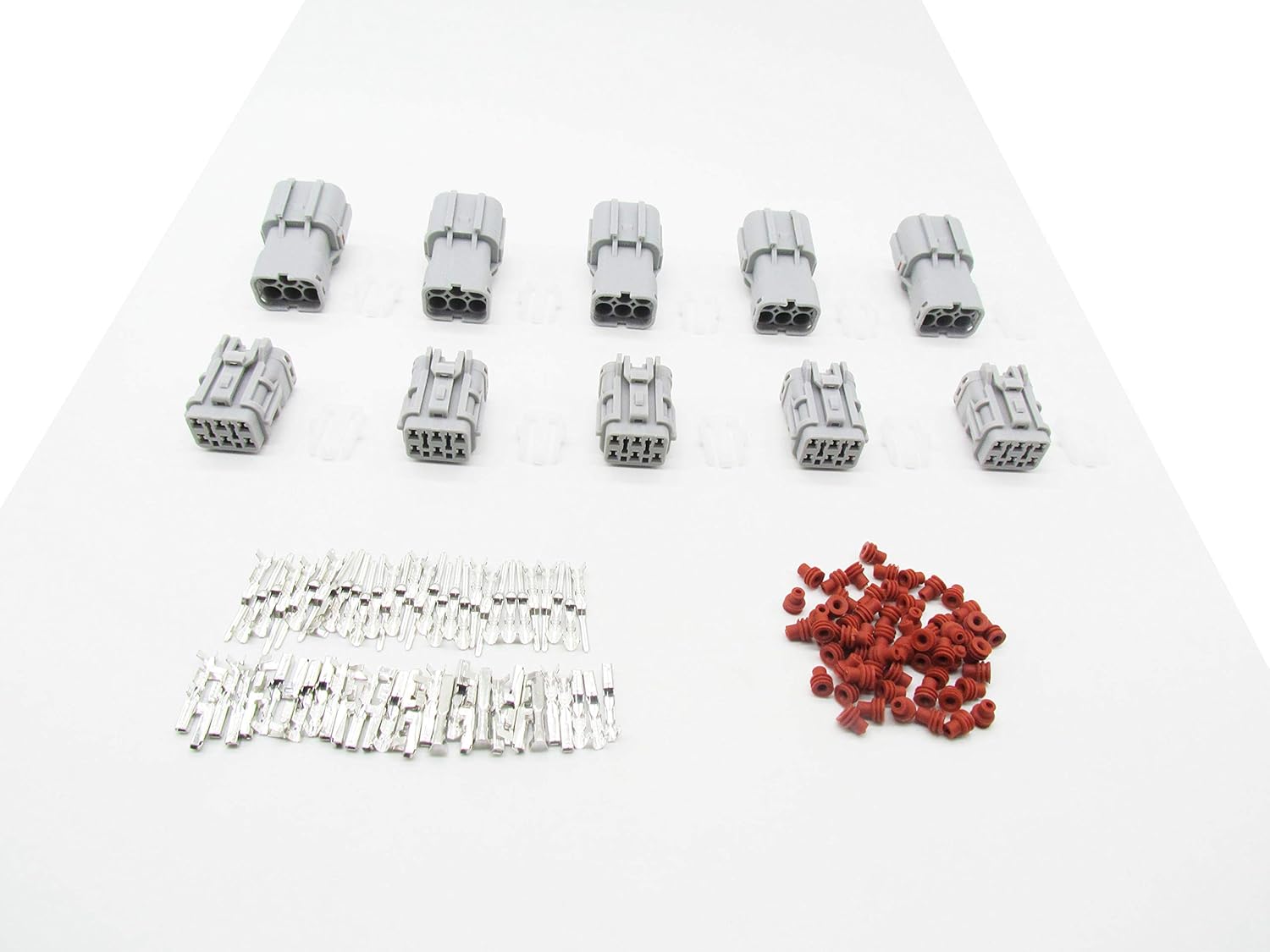 CNKF 5 Sets KET SWP Style 1.8 Series 6 Pin way Sealed Waterproof Male and Female