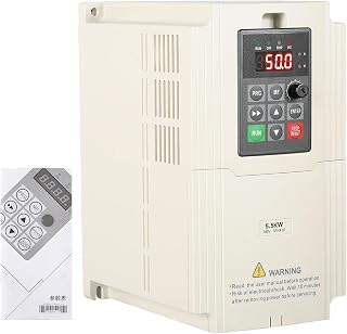 Jadeshay Frequenzumrichter 380V 7.5KW Variateur de Fréquence 3 Phasen Ausgang 3 Eingang Motordrehzahlregler VFD Antriebsumrichter für Ventilatoren, Wasserpumpen, CNC-Werkzeugmaschinen