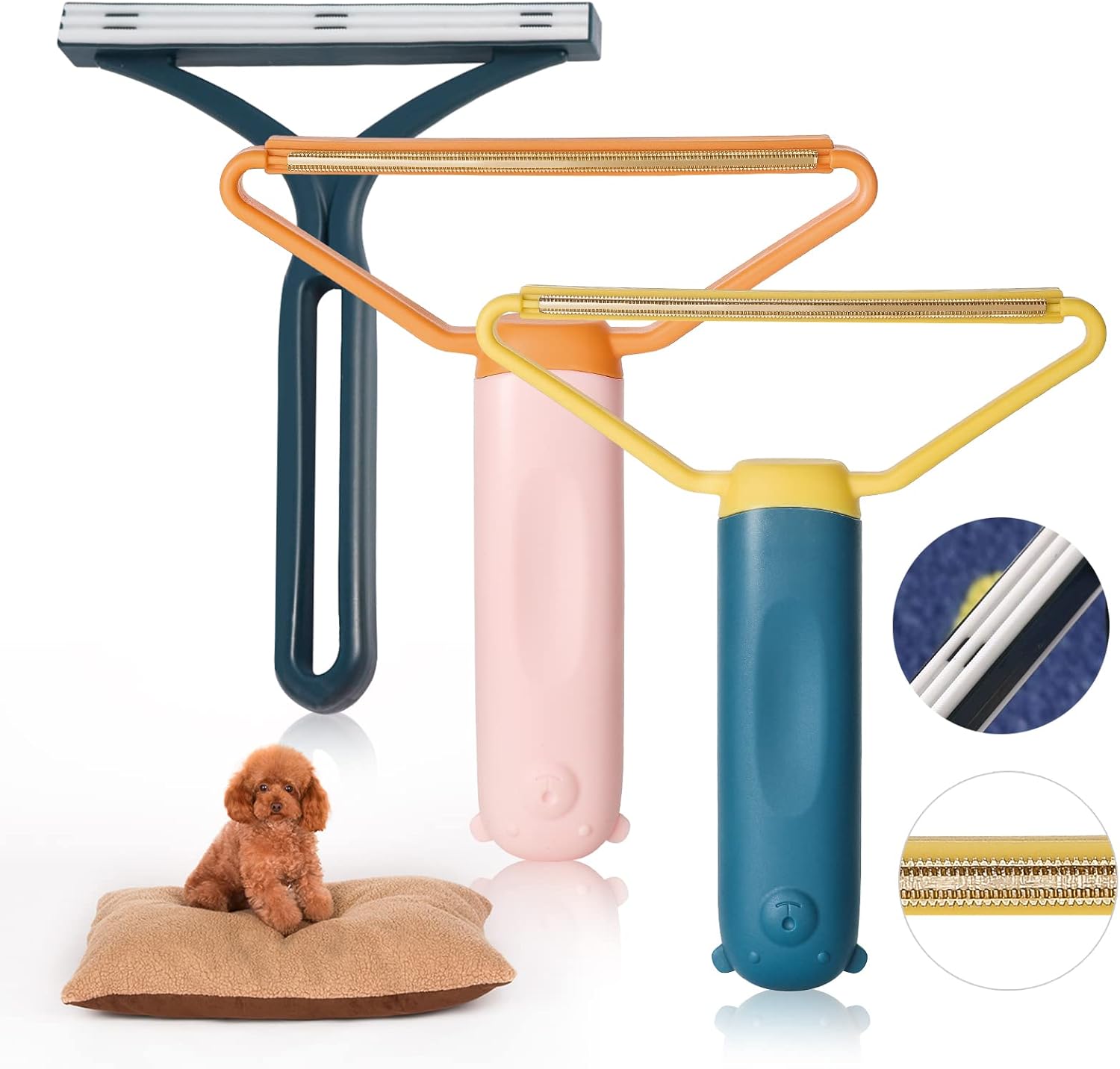 Lint Roller for Pet Hair,Portable Lint Remover Shaver,Carpet Scraper