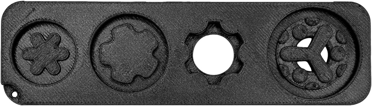 Universal Tool for Rugged Suppressors (Works with Oculus, Obsidian 9/45, Razor, Alaskan360) Carbon Fiber Infused, Heavy-Duty Maintenance Tool/Wrench, Made in USA. (Caps not included)