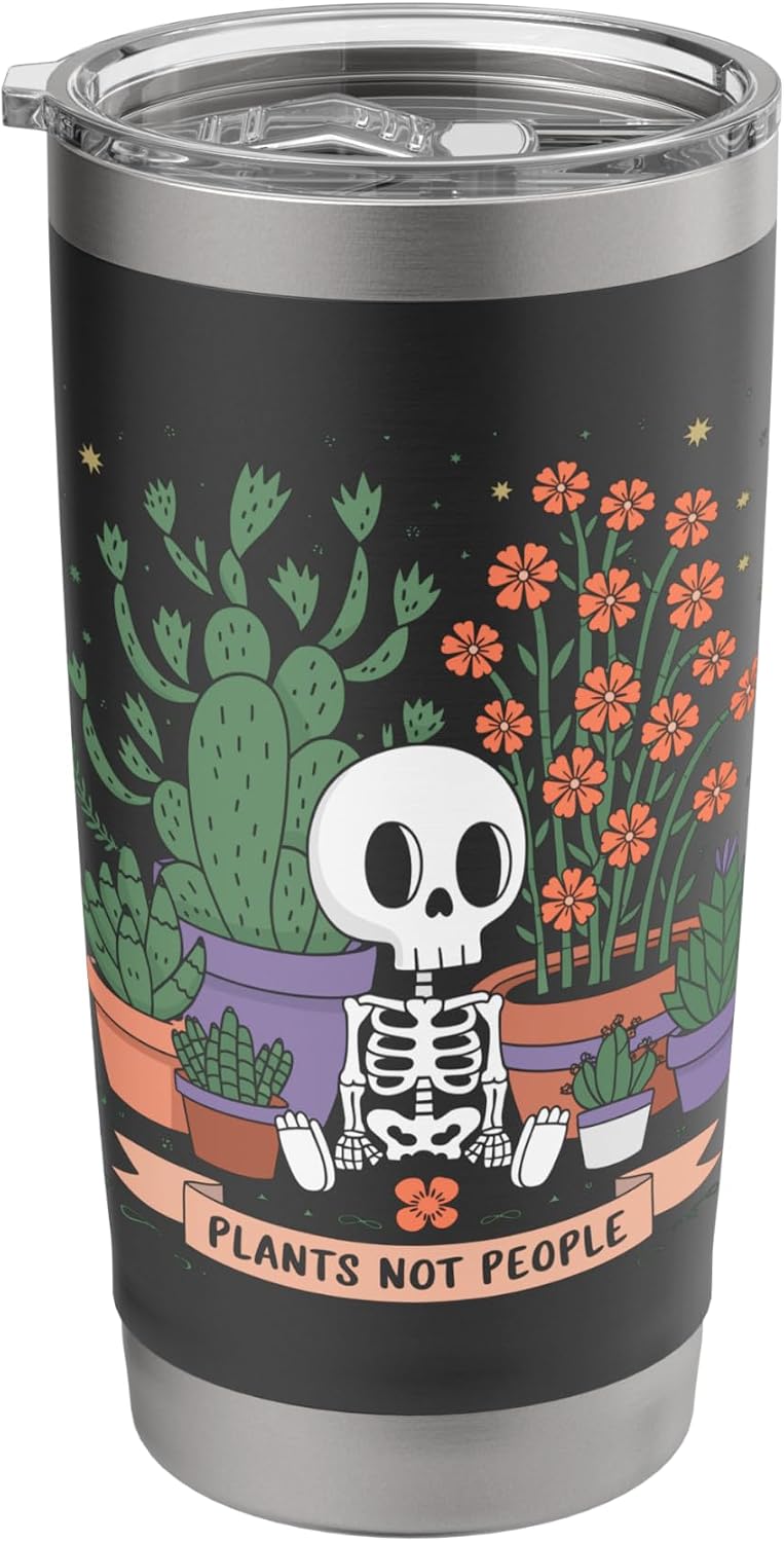 Plant Lover Botanical House Plant Indoor Gardening Plants Stainless Steel Insulated Tumbler