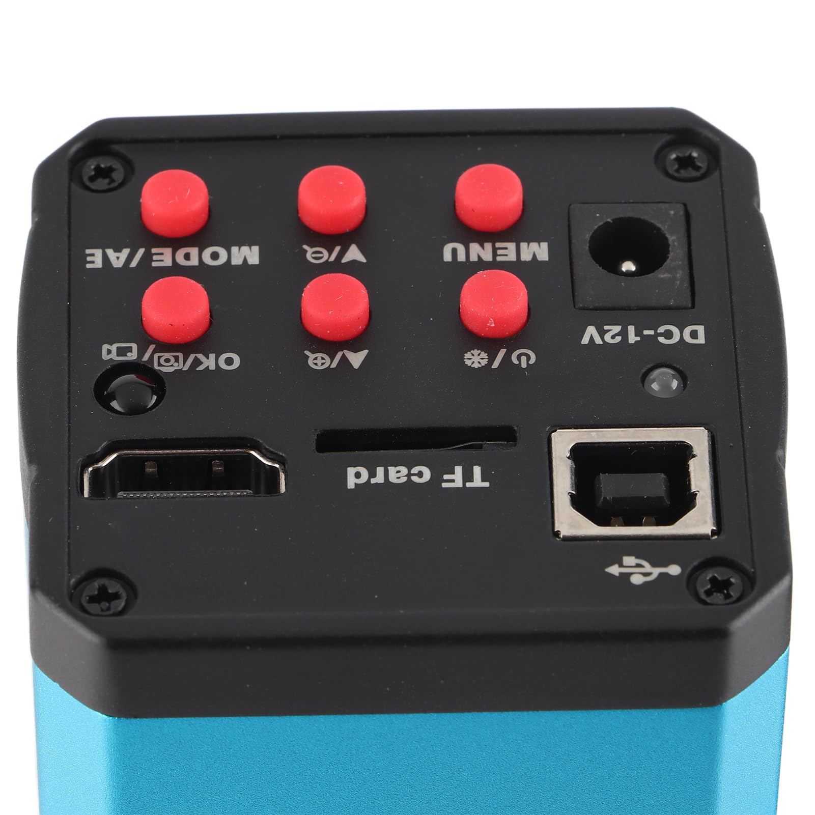 Cámara de microscopio de 14 MP, microscopio industrial de 14 millones de píxeles LED, HDMI, USB HD, cámara de microscopio 100 x 1,43 μm x 1,43 μm, C/CS 14 MP, sensor CMOS cámara de microscopo, muchos
