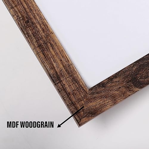 Miniatura 5 de PETAFLOP Juego de 7 portarretratos de 4 x 6 pulgadas, marcos rústicos para fotos de 4 x 6 pulgadas para pared o mesa