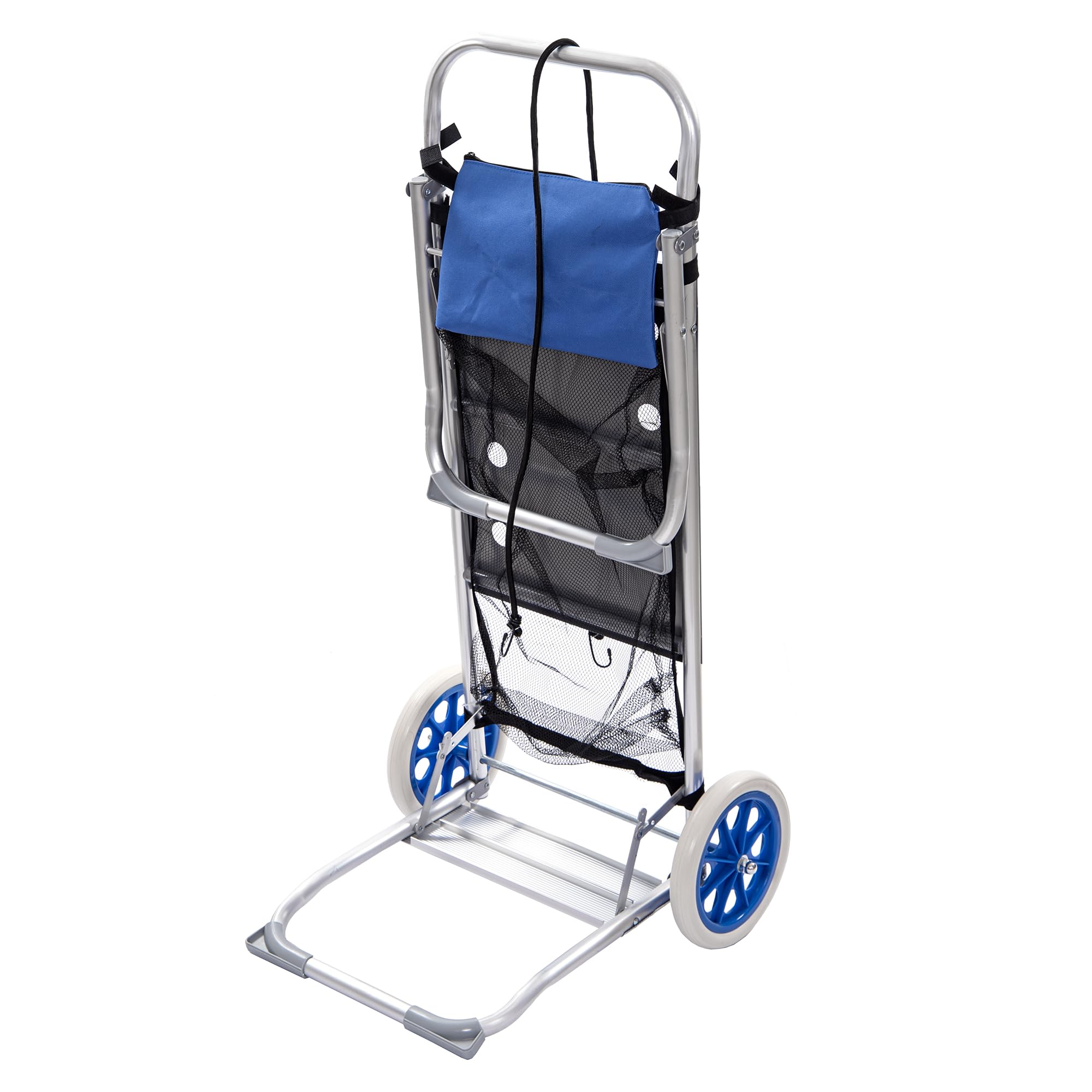 GIOCOKIDS, Carro portasillas Playa, Carro Plegable para la Playa. Se transforma en Mesa, Carro portasillas Playa, Carro Mesa Playa Verano, Carrito de Playa con Ruedas