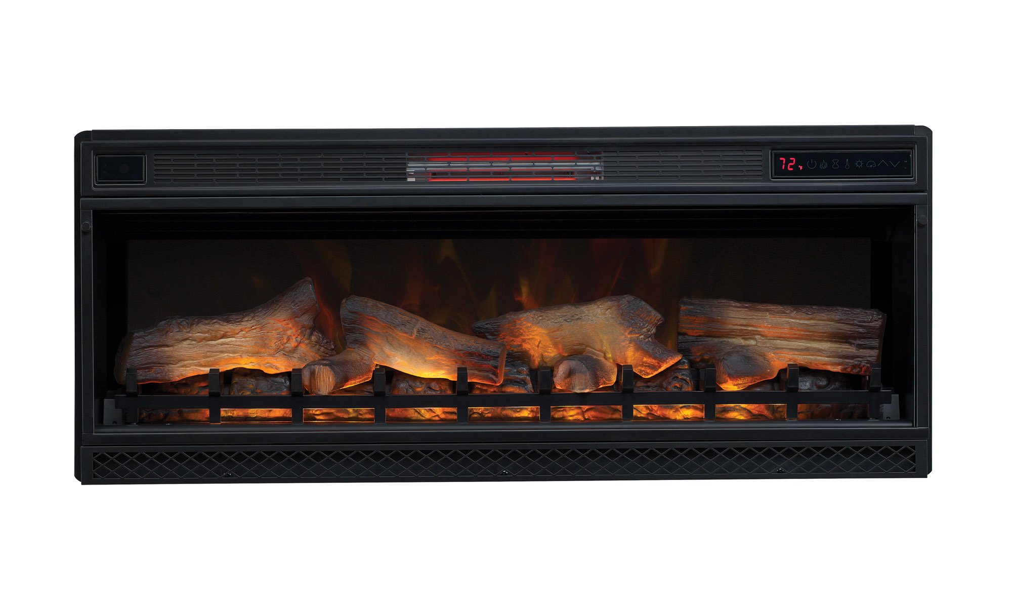 Amazon.com: ClassicFlame 42 3D Infrared Quartz Electric Fireplace Insert  with Safer Plug and Safer Sensor : Home u0026 Kitchen