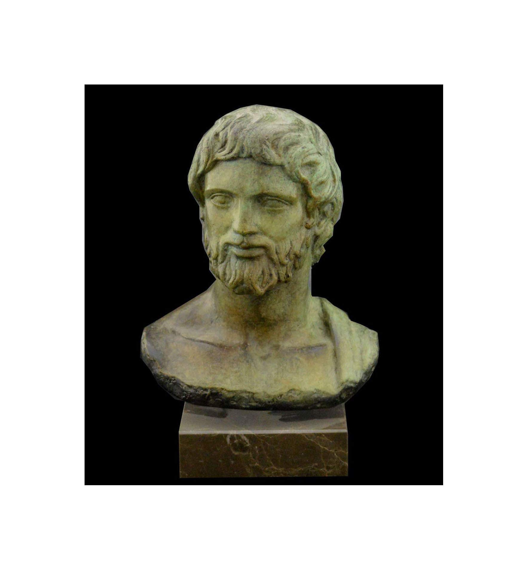 Talos Artifacts Bronze Asclepius Bust God of Medicine and Healing