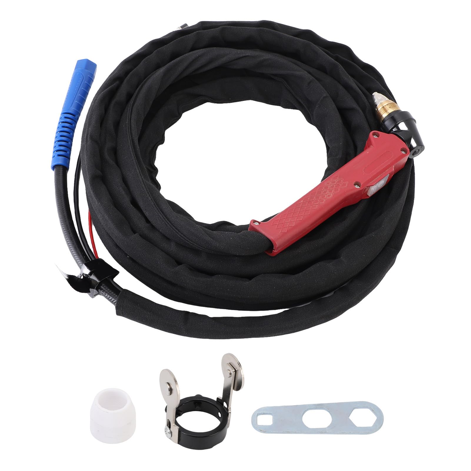 Palnik Plazmowy 30-80A Zamiennik do Serii CUT50 CUT60 | 13-stopowy kabel, materiały eksploatacyjne AG60, 50% cykl pracy, cięcie stali 1/4 cala, maksymalne przecięcie 5/8 cala,