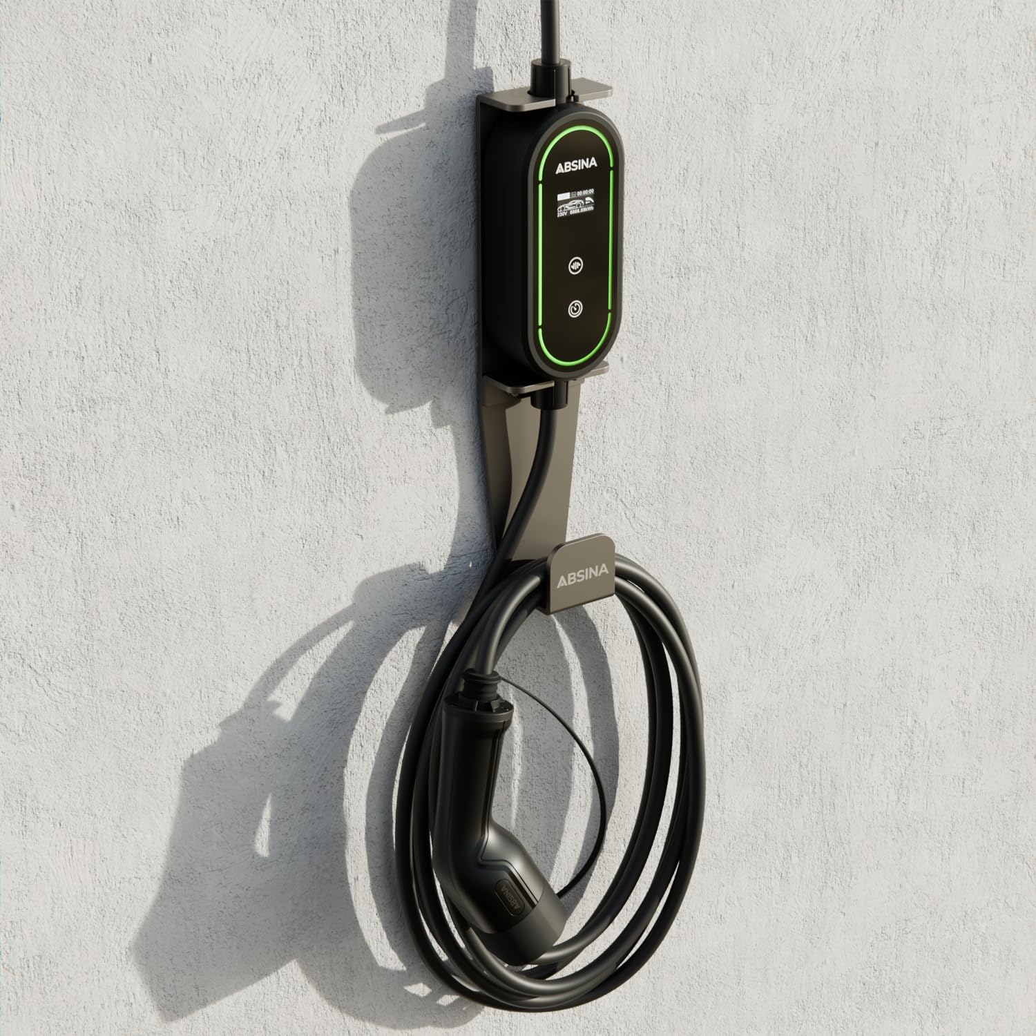 GÜMRÜK BEY Absina Mobile Wallbox 3.7 Tip 2 ve CCS, 230V CEE Elektrikli Araç Şarj