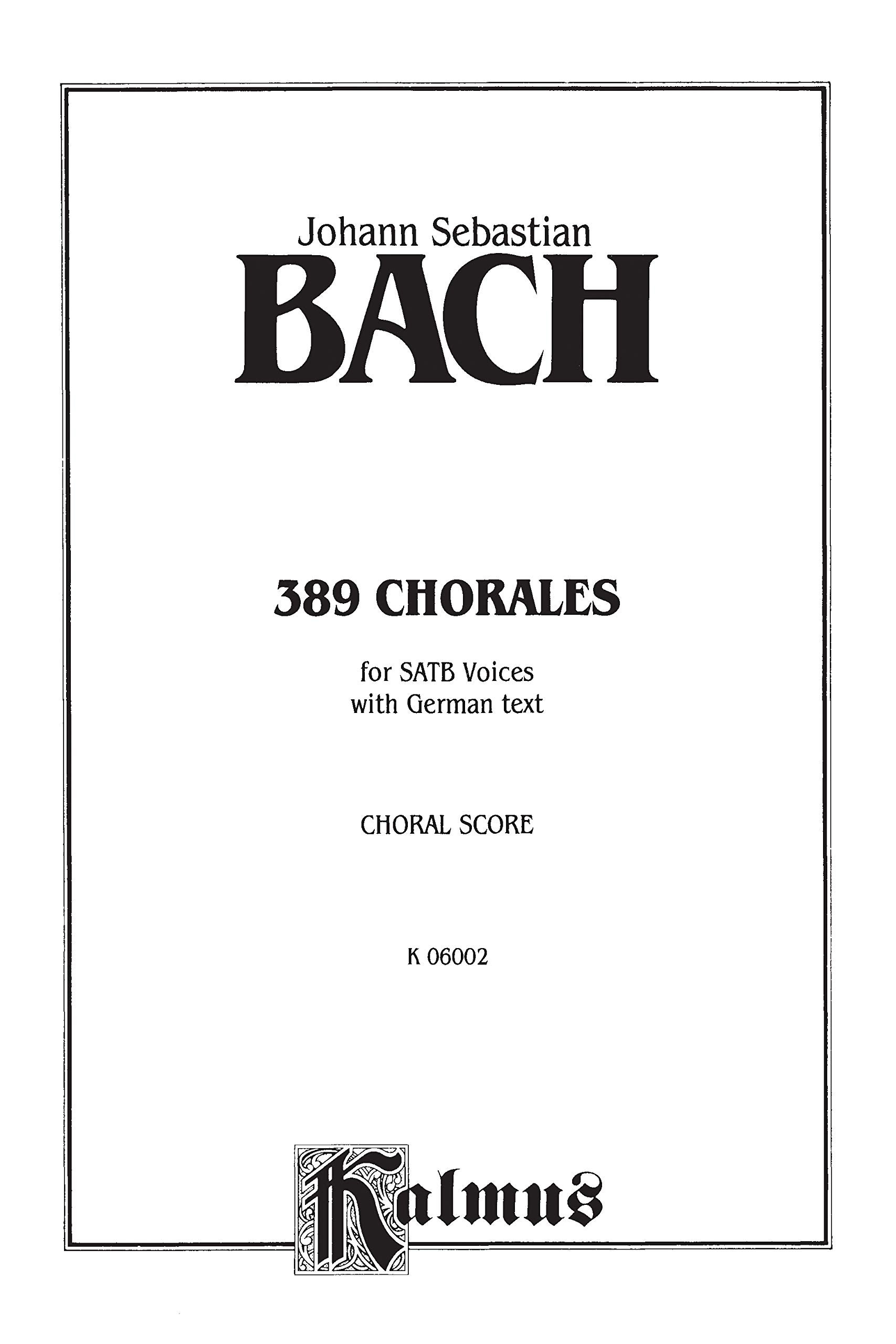 389 Chorales: for SATB Voices; Choral Score
