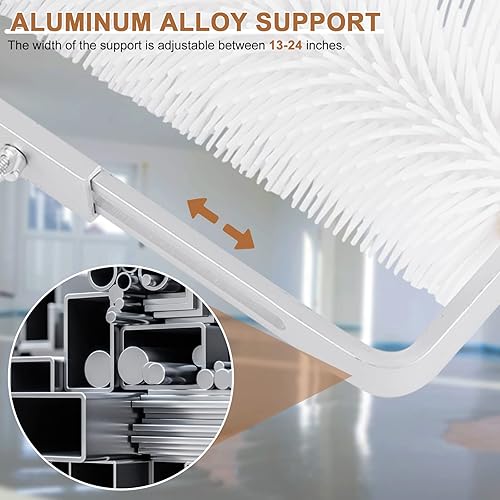 Miniatura 4 de Kit de herramientas de cemento autonivelante, herramientas de hormigón autonivelantes, kit de herramientas de piso de rodillo epoxi con zapatos de