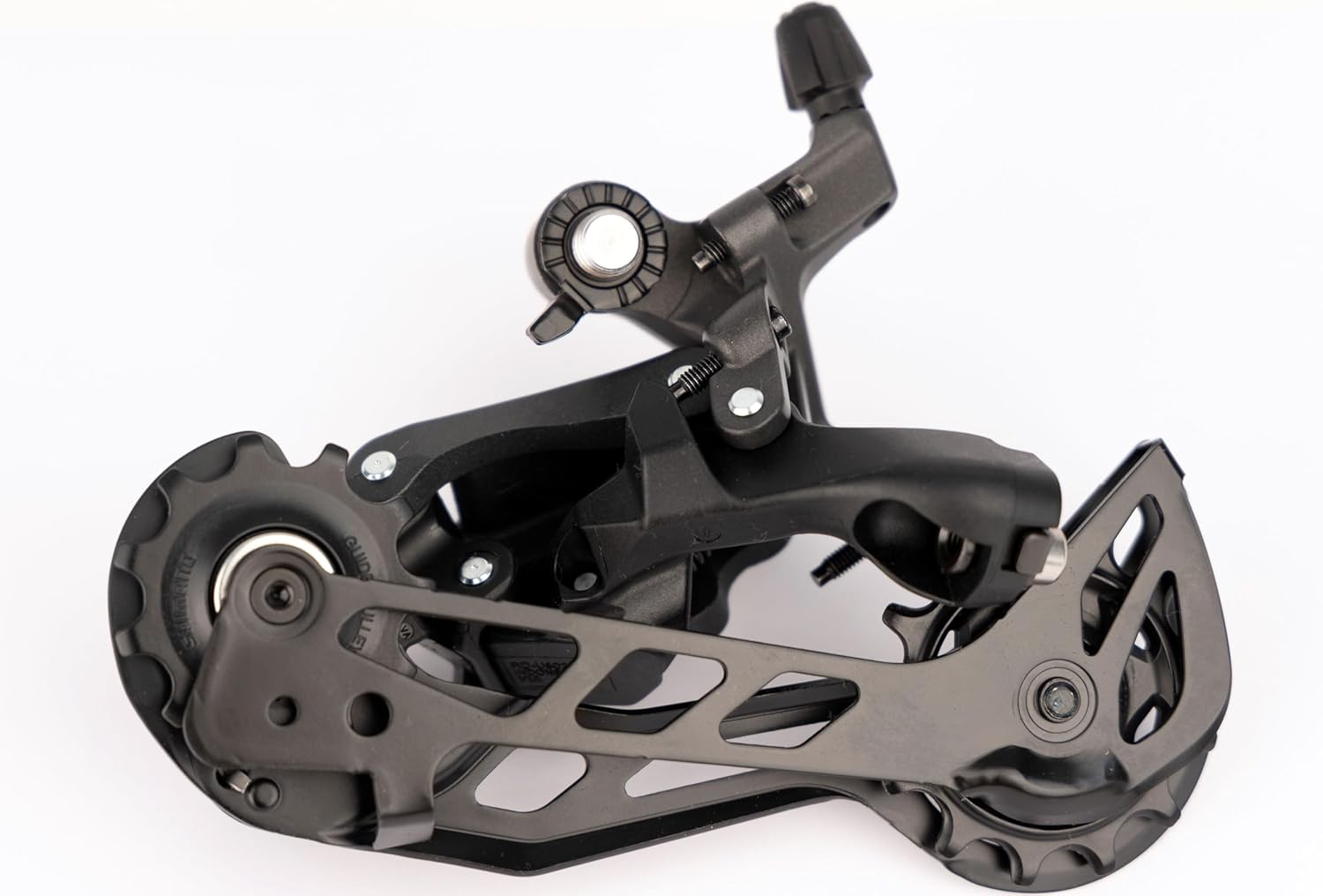 Shimano CUES RD-U6020-SGS Rear Derailleur - 10-Speed, Shadow Design, Direct Attach, Long Cage, Black