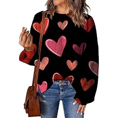 Womens Sweaters Trendy Cute Thanksgiving Print Long Sleeve Pullover Tops Fall Casual Crewneck Comfy Knit Jumper