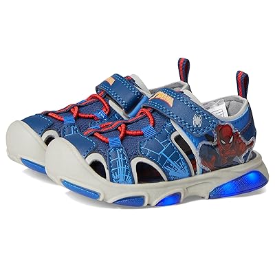 Josmo Spiderman River Sandal (Toddler/Little Kid) Boys Shoes Navy