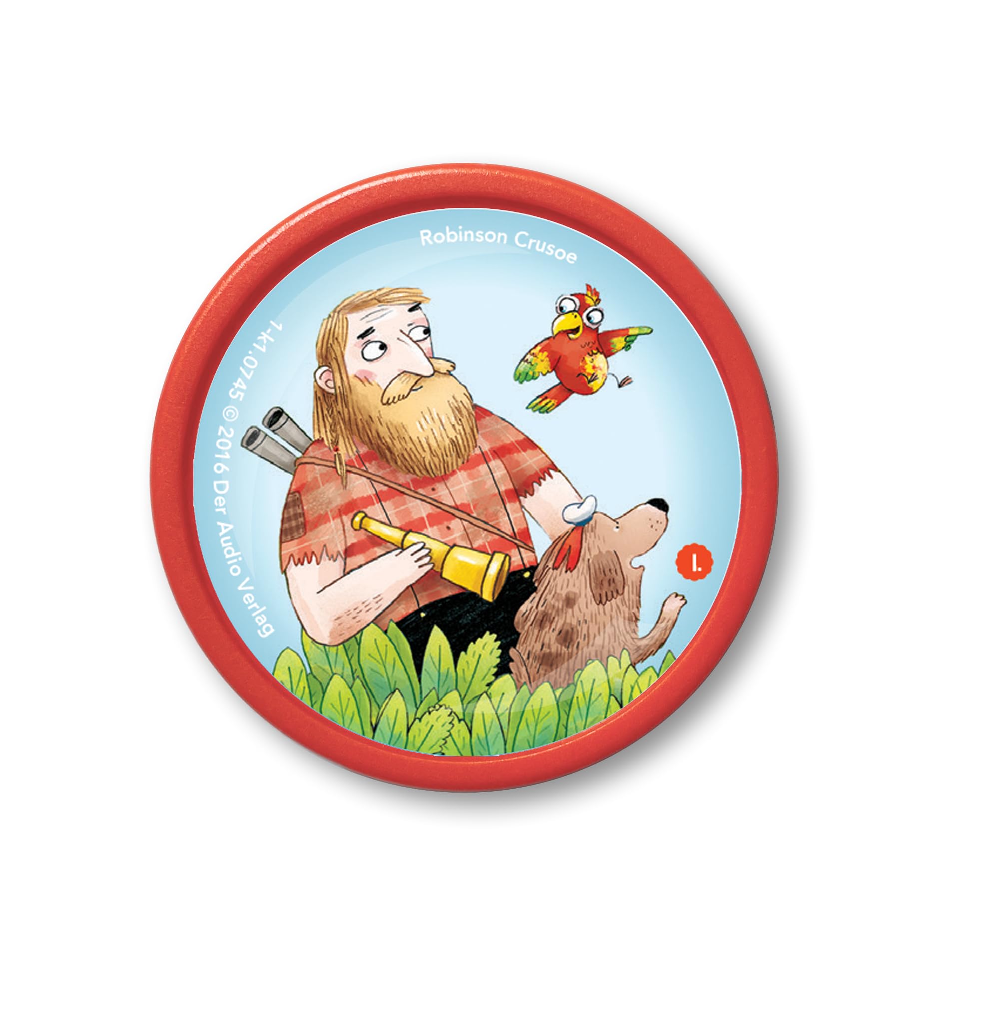 Kekz Audio Chip for Cookie Hearers, Robinson Crusoe as a Biscuit, Radio Play for Children from 6 Years, Playing Time Approx. 49 Minutes