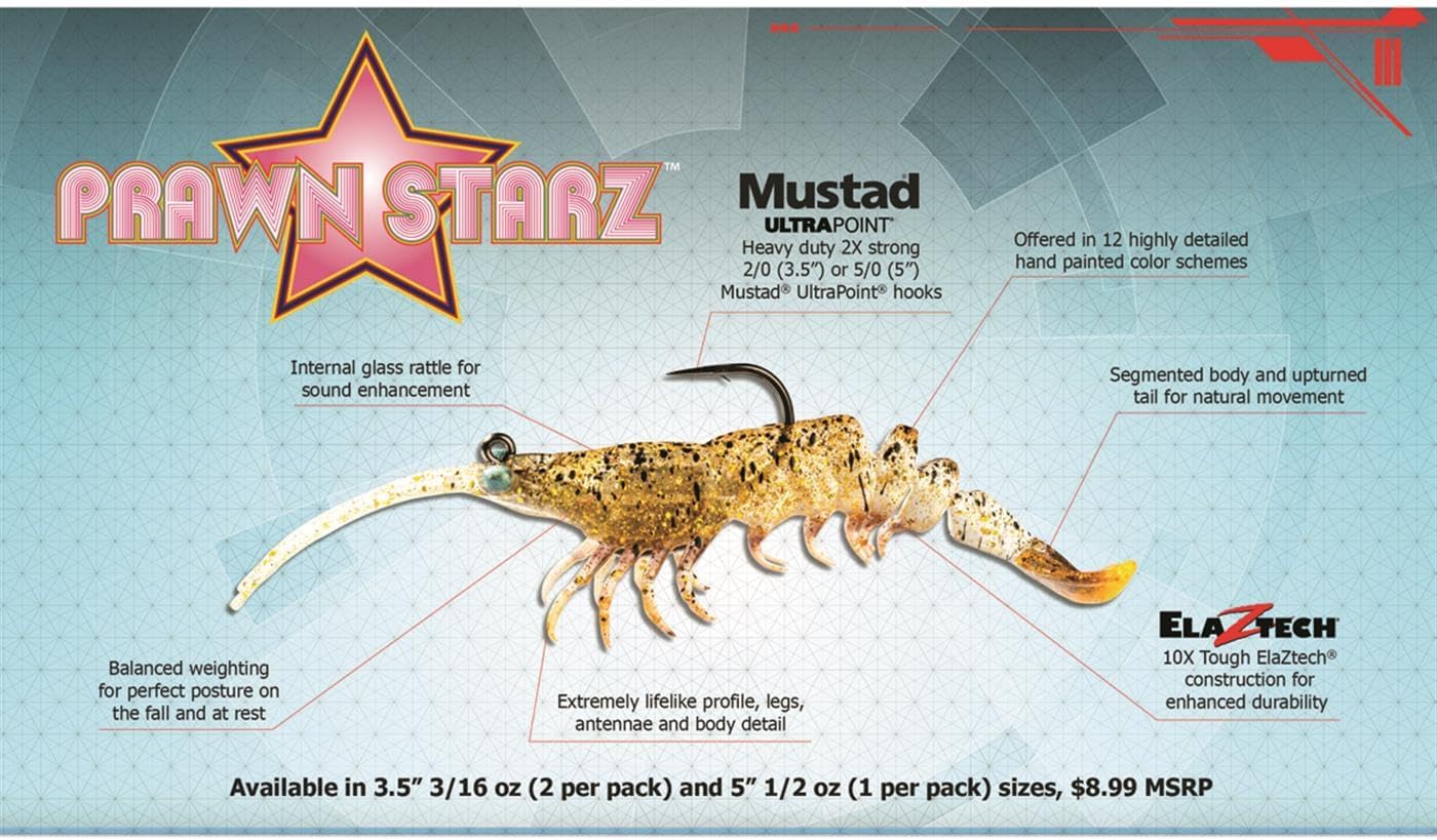Z-Man PrawnstarZ Soft Plastic Shrimp