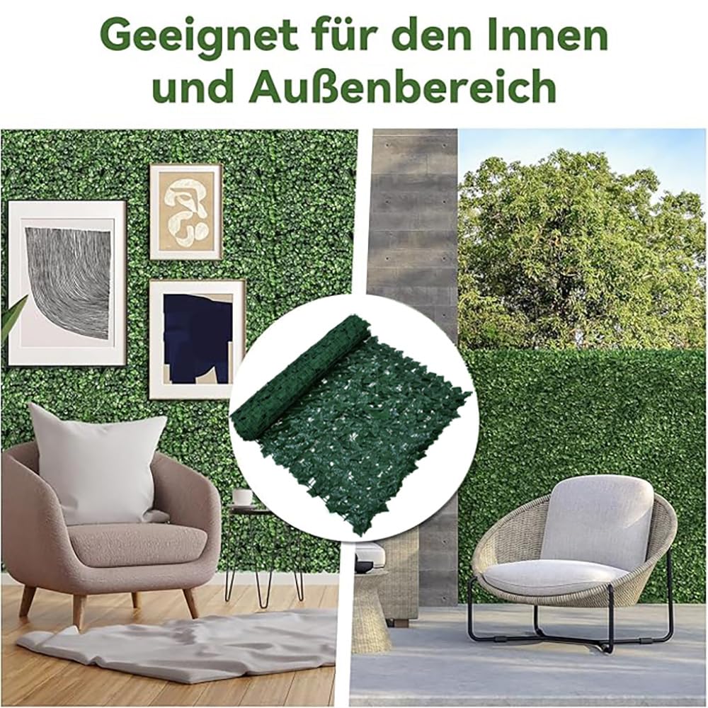 Künstliche Pflanzenwand 1 Stück Graswand Deko UV Geschützt Sichtschutz Balkon Pflanzenwand Paneele Künstliche Hecke Wiese Wand Wandbegrünung 1 * 3M Fur Hochzeit Haus Verzierung Grasmatte(8#)