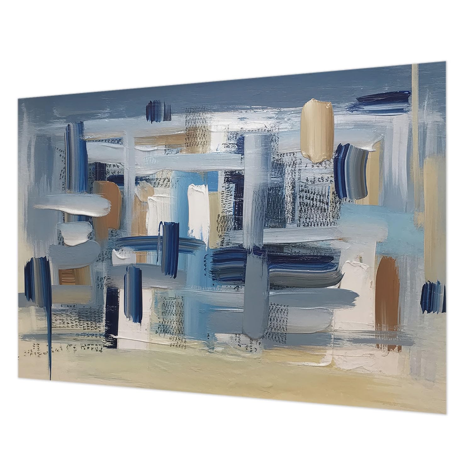 Tapisserie intissée 208x146 cm Tulup avec impression d'art abstrait pour salon