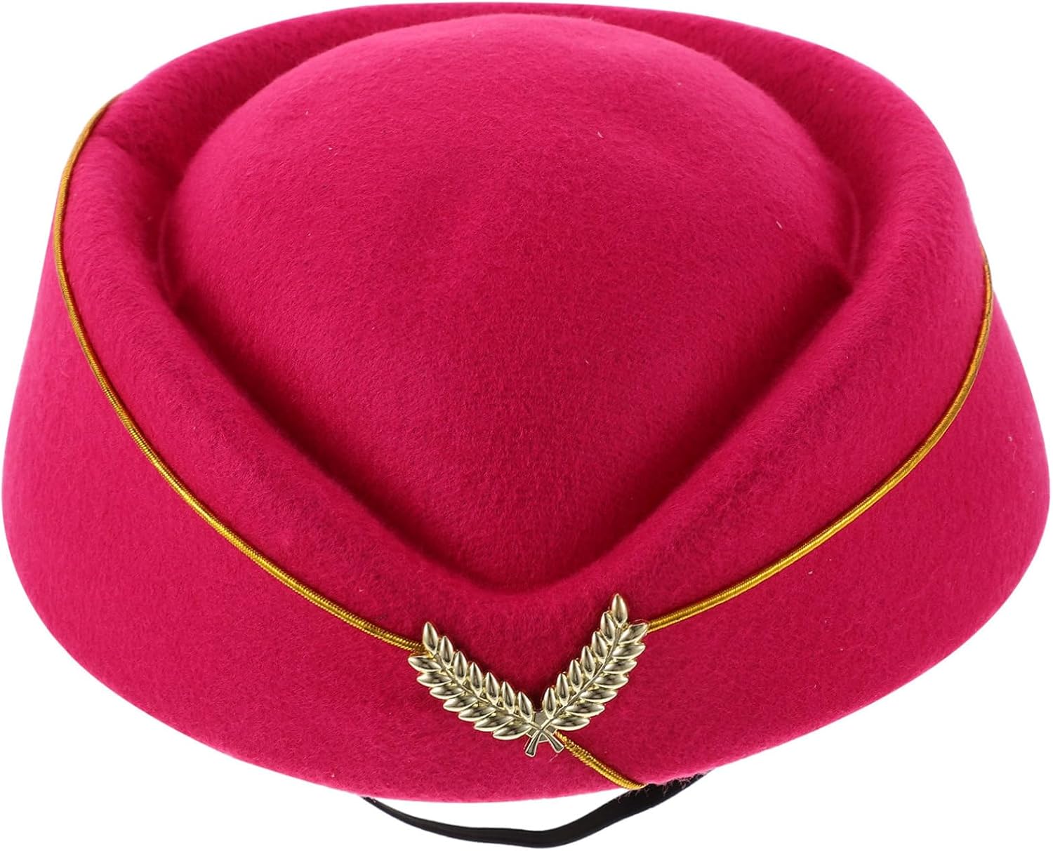 VANZACK Stewardess Hat for Women Fashionable Beret Cap for Air Hostess Costume Lightweight and Comfortable for Dress Up Parties and Themed Events