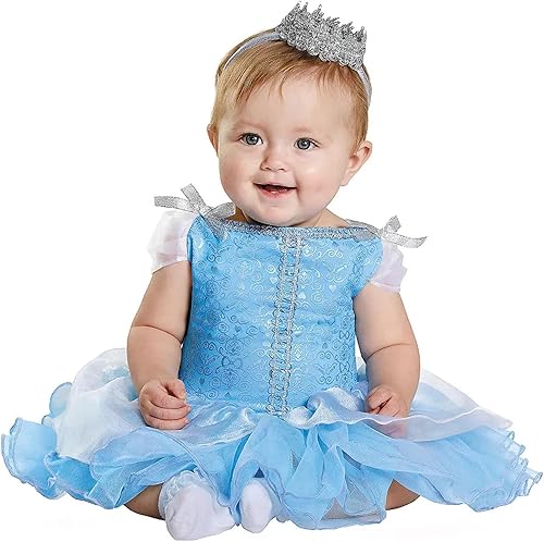 Disney Disfraz infantil de Cenicienta y Prestige para bebés y niñas Multi Color talla única