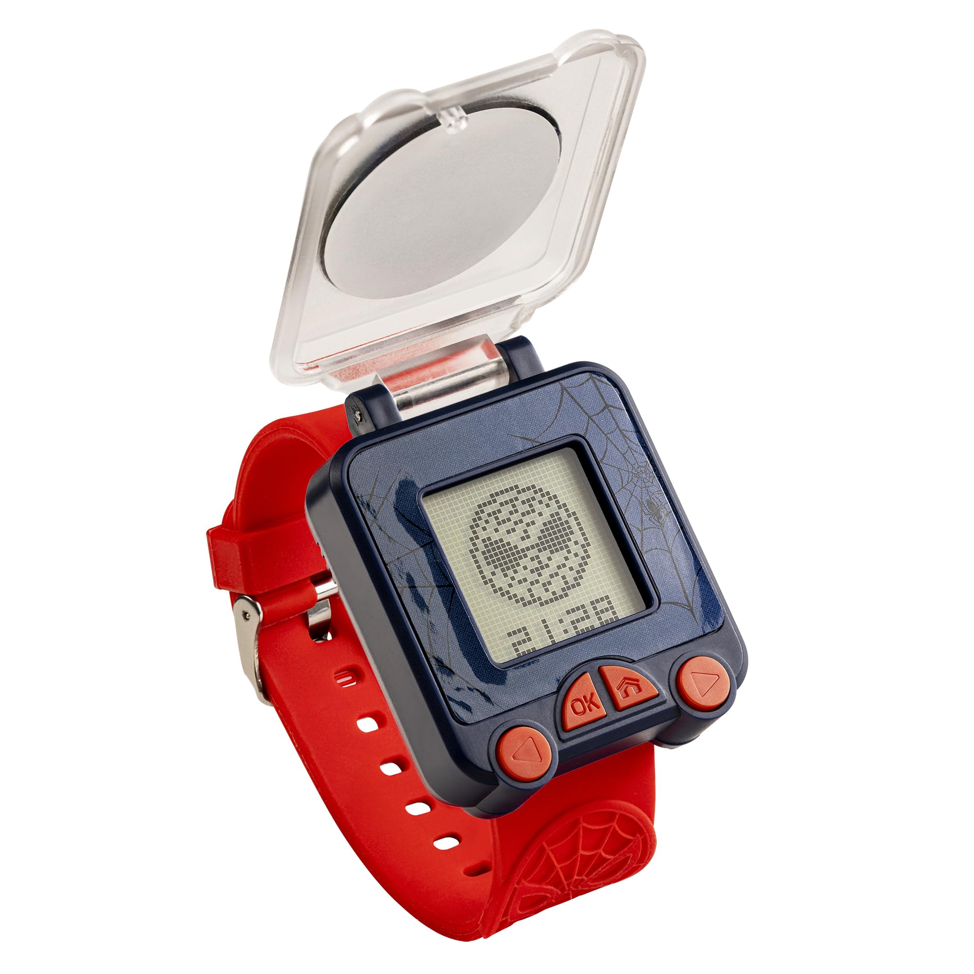 Spiderman Lernuhr - mit rotem Armband
