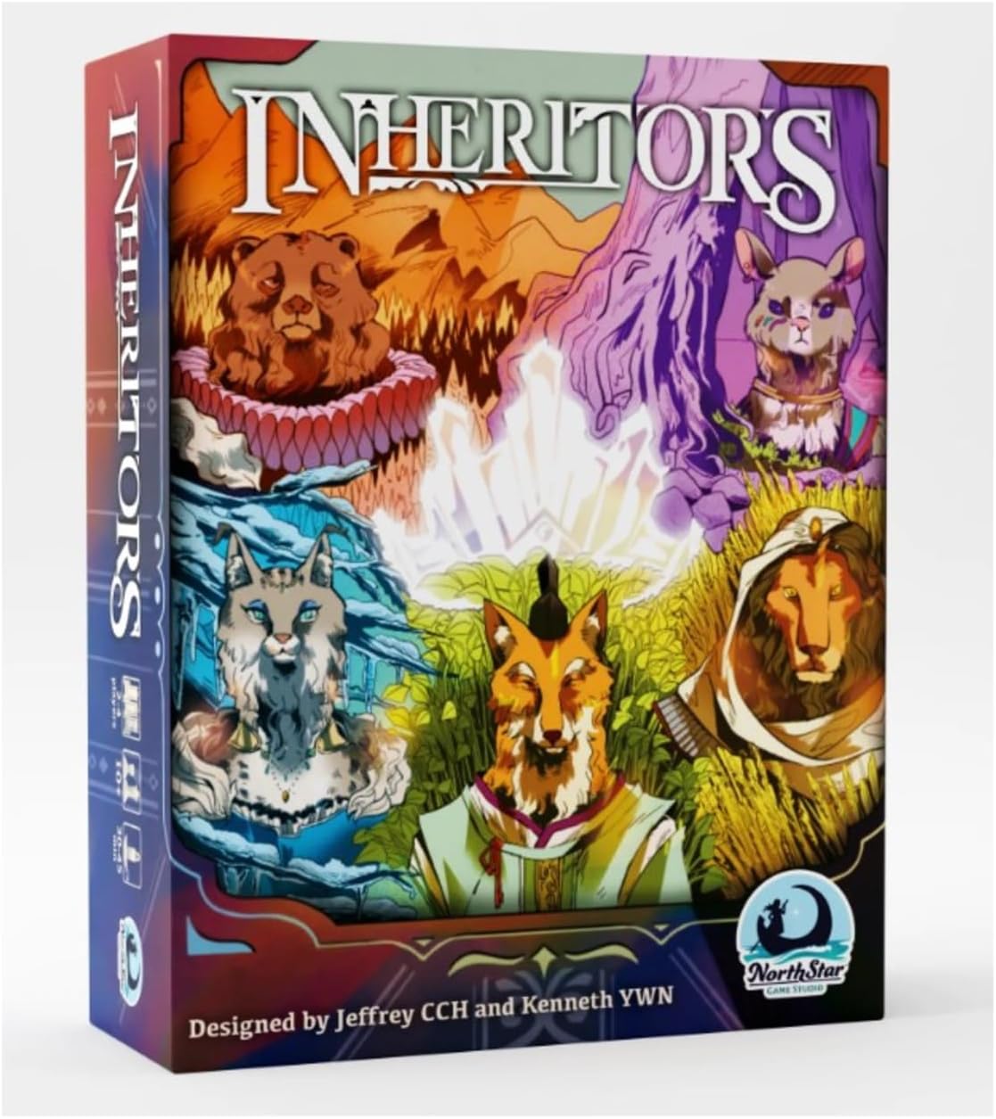 Inheritors Board Game by North Star Games Small Box Strategy Card