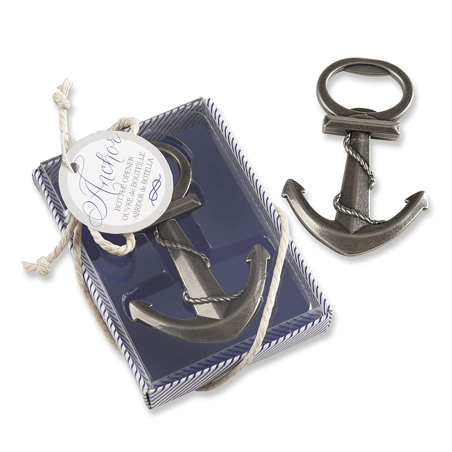 Anchor Nautical Themed Bottle Opener - 48 count