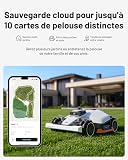 Mammotion LUBA 3 AWD 1500 Robot Tondeuse, LiDAR 360° + Double caméra avec contrôle par IA, 80% pentes, Gestion multizone jusqu'à 15 Zones, Hauteur de Coupe 25-70 mm - 8