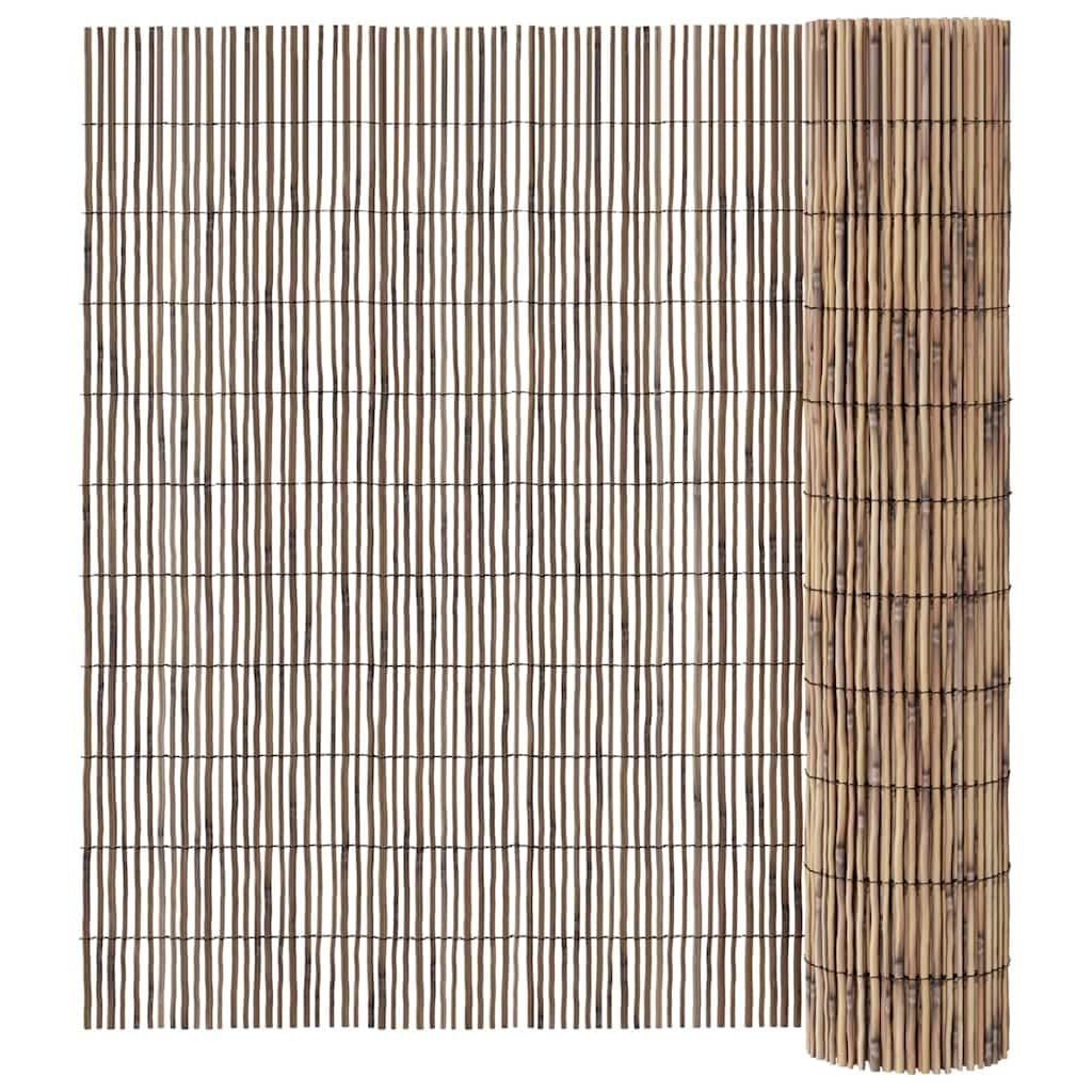 Ogrodzenie trzcinowe, ochrona przed spojrzeniami, 300 x 180 cm, naturalne, składane ogrodzenie ogrodowe z trzciny, na taras, balkon, przyjazne dla środowiska i trwałe