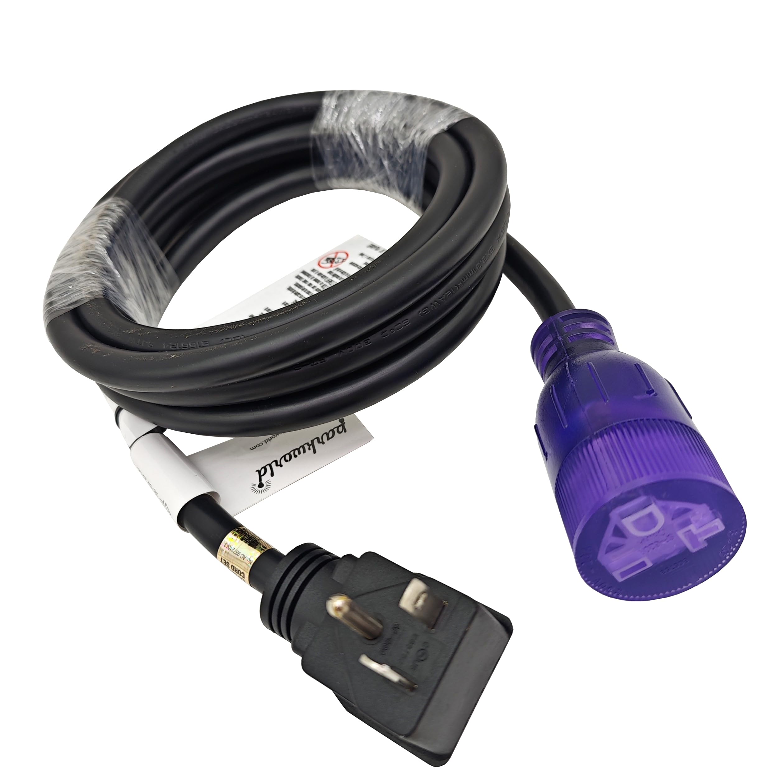 Parkworld NEMA 6-20 Extension Cord 6-20P to 6-20R Lighted Female