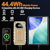 Car Emergency Starter with 10000mAh300A Peak 500ADual USB Fast Charging Power BankIncludes Smart Clamp & Type-C Cable