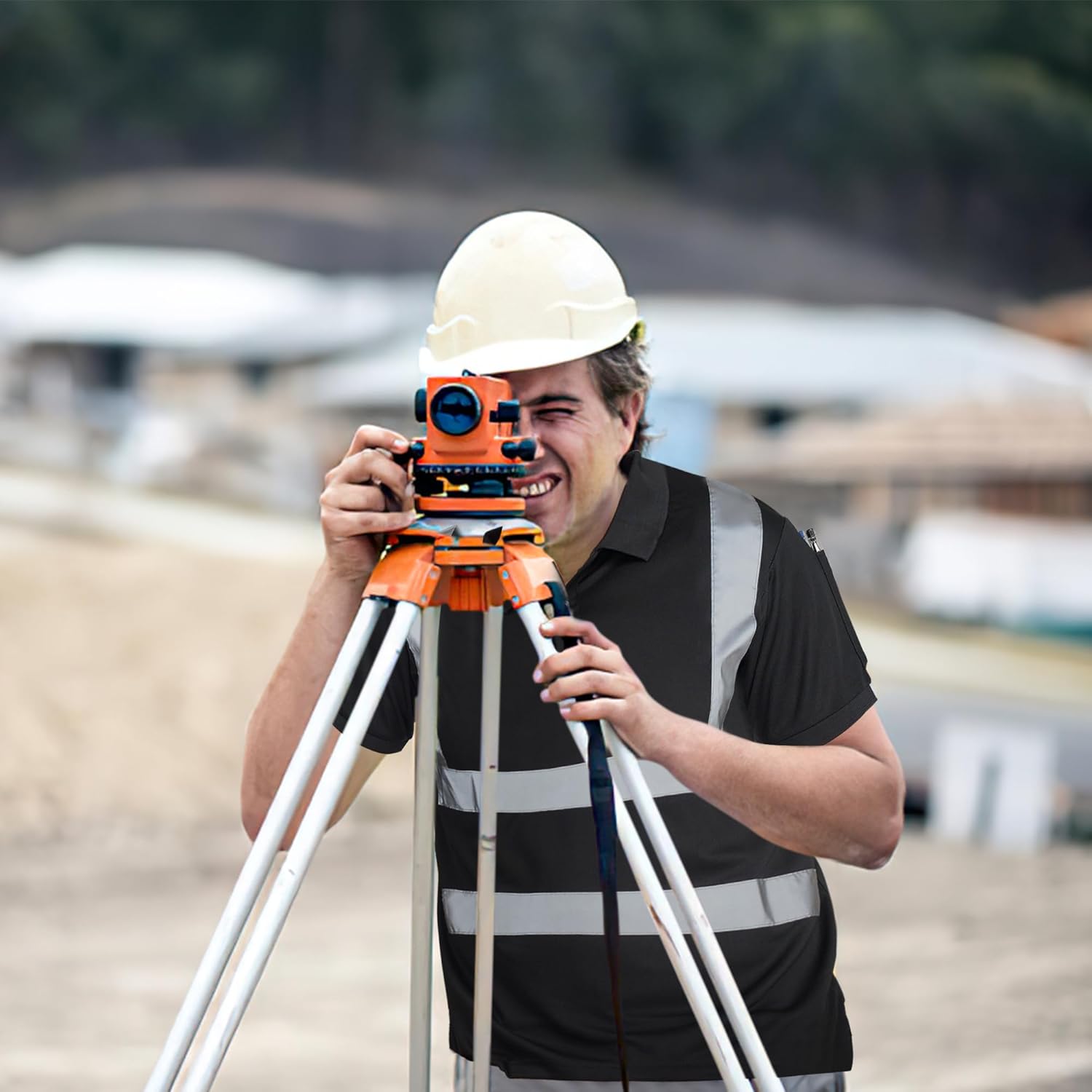AYKRM High Visibility Security Polo Shirts neon Construction Work Shirts - Image 3