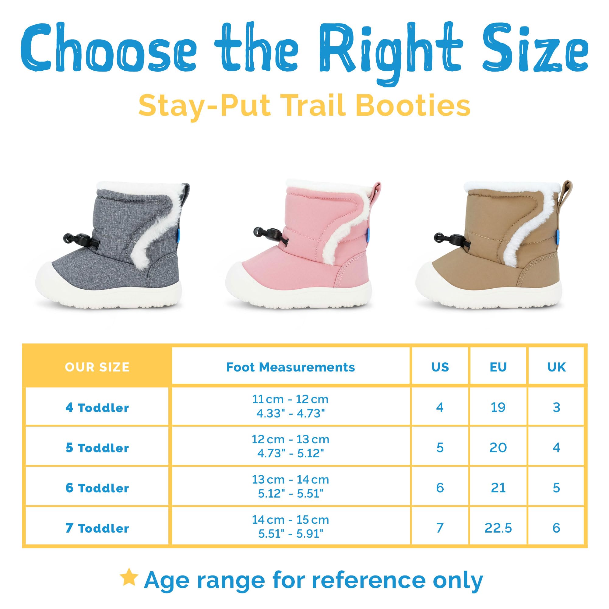 JAN & JUL Babies' Water Resistant Stay-On Snow Boots with Flexible Rubber Soles for Girls (Dusty Pink, Size 4 Toddler)