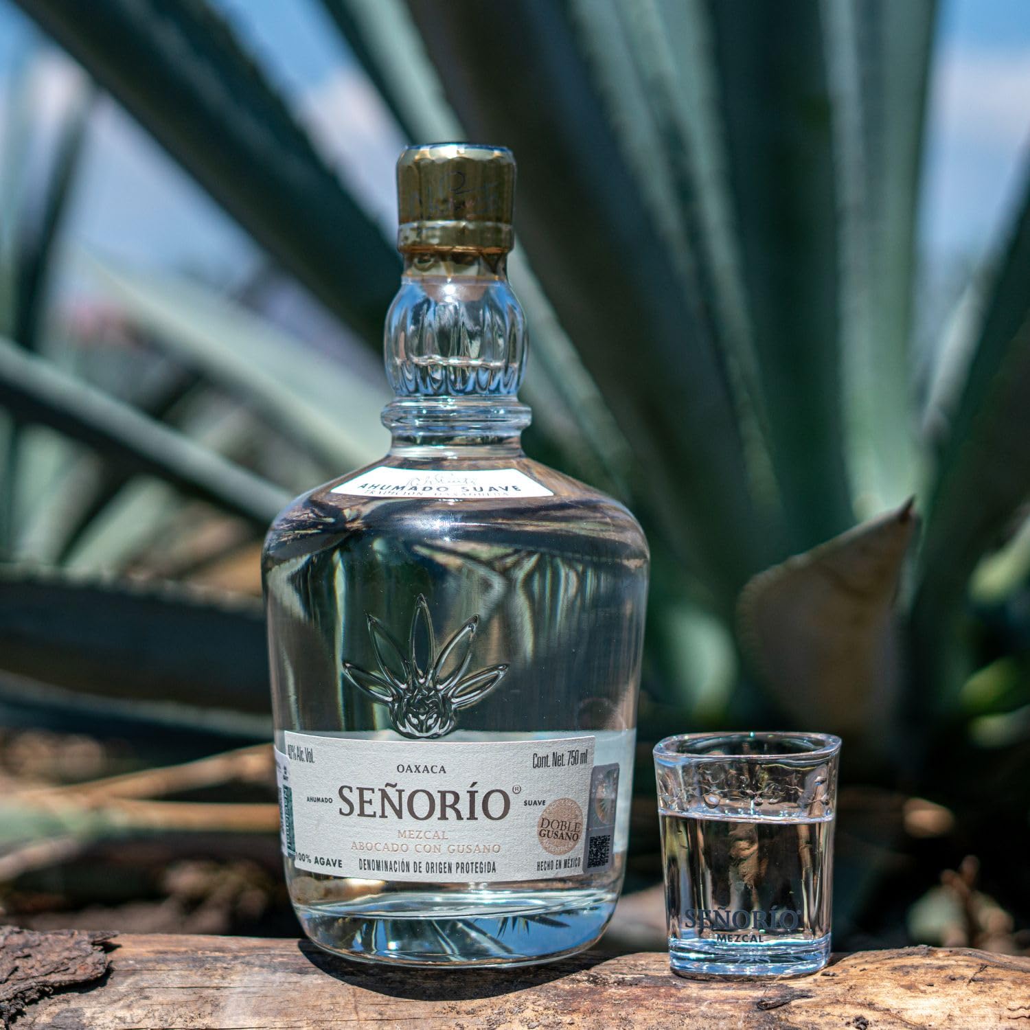 Amazon.co.jp: メスカル セニョリオ 750ml 芋虫 アガベ スピリッツ