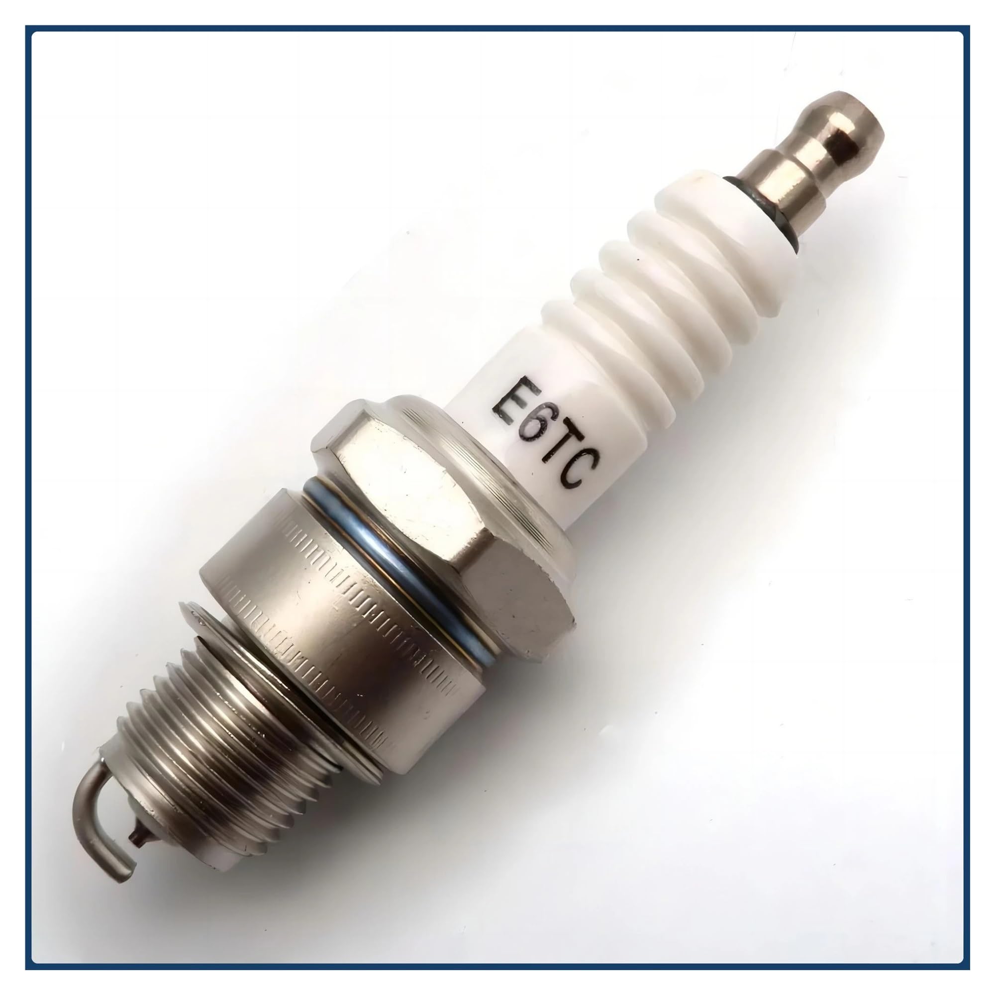 2 uds bujía E6TC for Motor de 2 Tiempos 49cc-80cc Bicicleta motorizada PW50 PY50 50 Pit Dirt Bike | 10pc