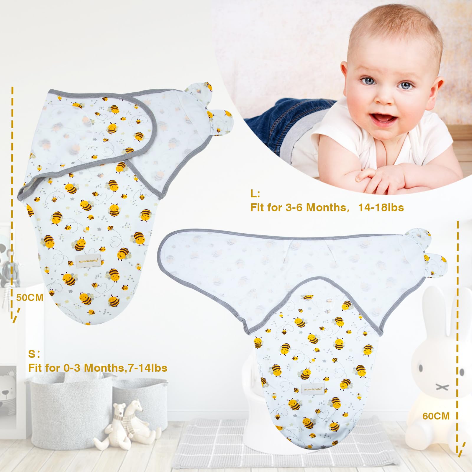 SimoNatal BabyDorm Kopfkissen Gr. III – Anti-Schädelverformung, Für Babys Ab 8 Kg