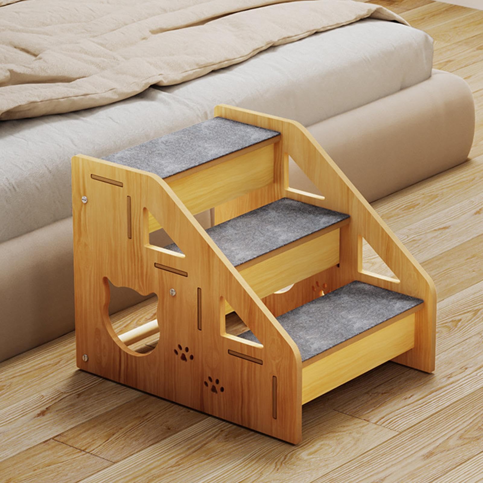 Rampa per cani Rampa in Legno con Scalini