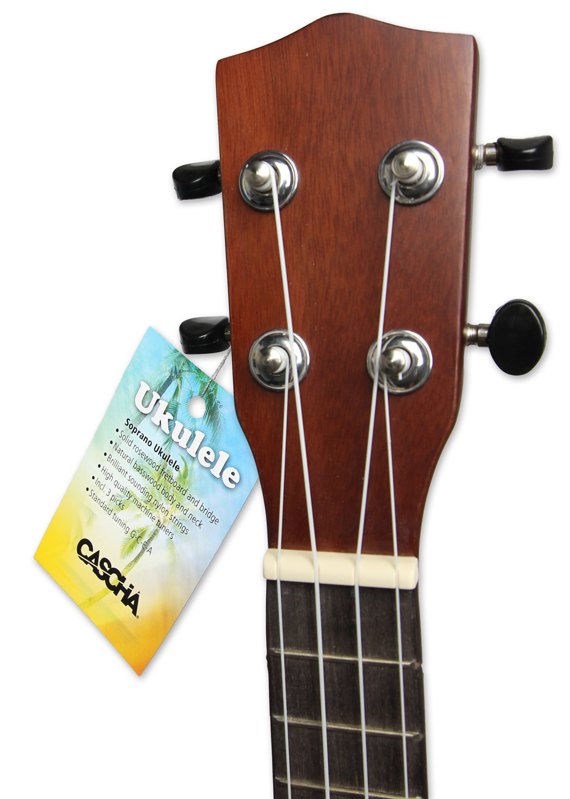 CASCHA EN 3953 ukulele sopranowe zestaw startowy