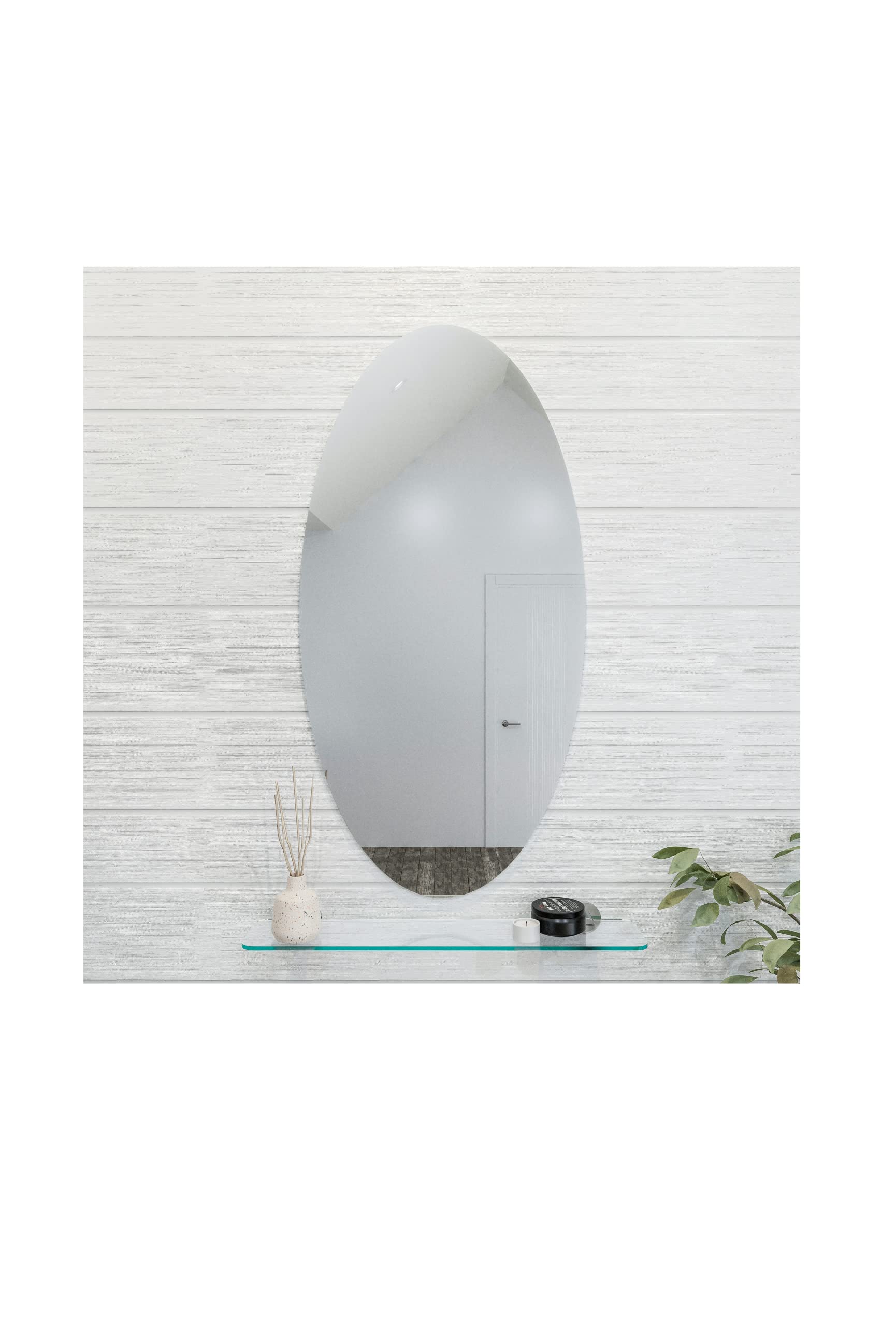 Croydex MM701200AZ Belham Mirror, Clear