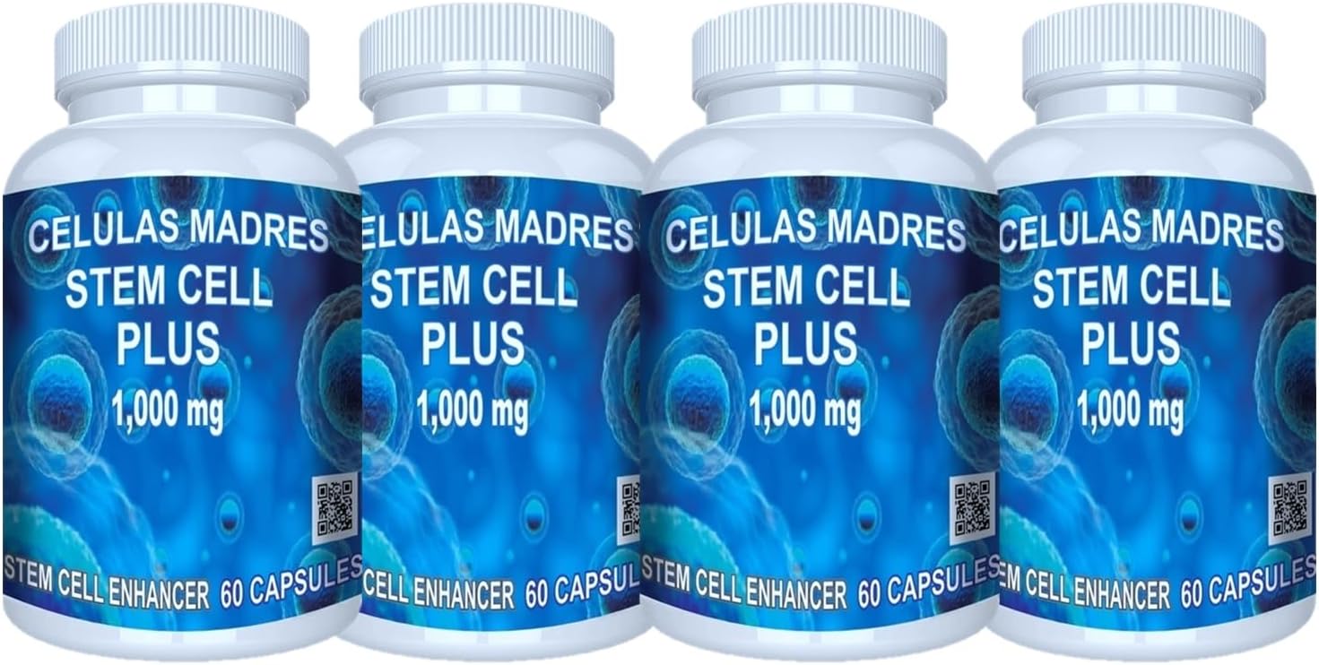 VITAMISAN 4 Celulas Madres Stemcells AFA Blue Green Algae Anti-Aging 240 Capsules
