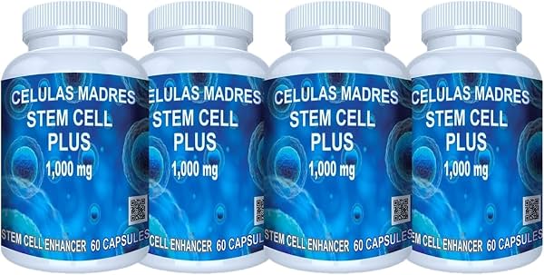 VITAMISAN 4 Células Madre Stemcells AFA Alga verde azul antienvejecimiento 240 cápsulas