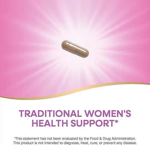 Miniatura 7 de Nature's Way Raíz de cohosh negro, apoyo tradicional para la salud de las mujeres*, 540 mg por porción, proyecto verificado sin OMG, vegano, 100