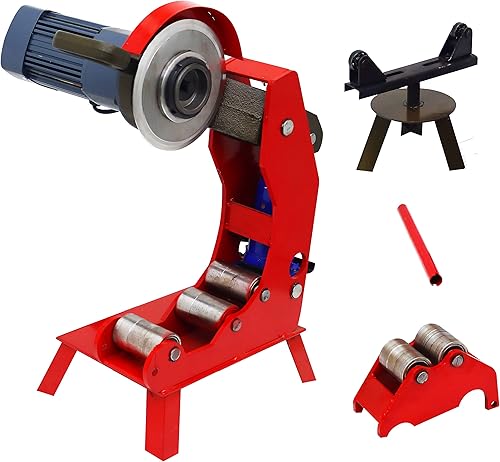 TECHTONGDA Cortadora hidráulica de tubería eléctrica Cortadora de tuberías para tubos galvanizados de acero de 1.6-11 pulgadas de diámetro con motor